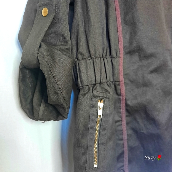 FRENCH CONNECTION Brown Linen Jacket - Picture 8 of 12